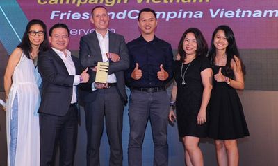 FrieslandCampina Việt Nam giành 5 giải thưởng SMARTIESTM Việt Nam 2016