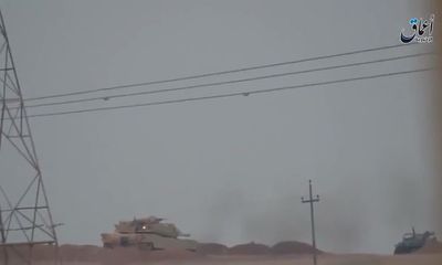  IS dùng tên lửa Nga bắn tan xe tăng Mỹ