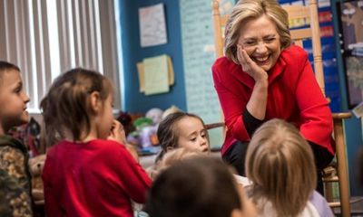 Trẻ em Mỹ thích bà Clinton làm tổng thống