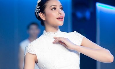 Hoa hậu Phạm Hương hóa “Thiên nga trắng” đẹp kiêu sa