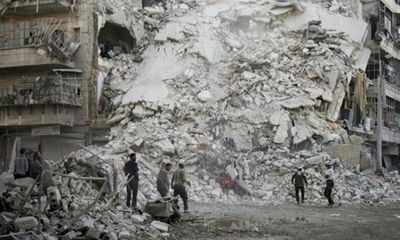 Nga cáo buộc phiến quân ở Aleppo, Syria sử dụng vũ khí hóa học