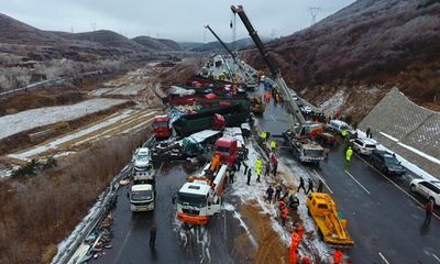 Trung Quốc: Tai nạn kinh hoàng trên cao tốc, ít nhất 54 người thương vong