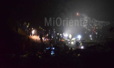Hiện trường vụ rơi máy bay ở Colombia khiến 76 người thiệt mạng