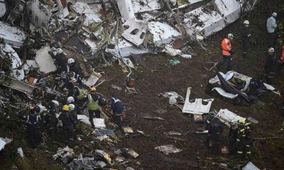 Brazil quốc tang 3 ngày tưởng niệm các nạn nhân trong vụ rơi máy bay ở Colombia