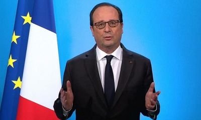 Tổng thống Pháp Francois Hollande tuyên bố sẽ không tái tranh cử