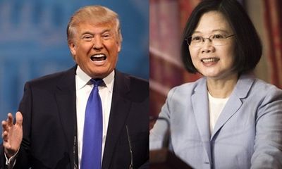 Tổng thống đắc cử Trump điện đàm với lãnh đạo Đài Loan