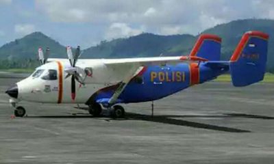 Máy bay Indonesia chở 15 cảnh sát nghi rơi xuống biển