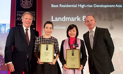 Vingroup giành giải nhất bất động sản Quốc tế năm 2016