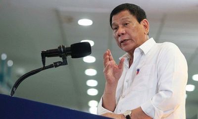 ​Tổng thống Philippines tiết lộ từng dùng thuốc giảm đau cực mạnh