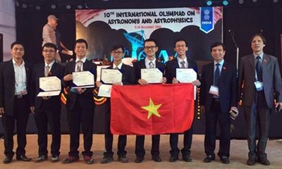 Việt Nam giành huy chương bạc Olympic quốc tế về thiên văn