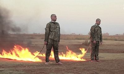IS tung video hành quyết 2 binh sĩ Thổ Nhĩ Kỳ