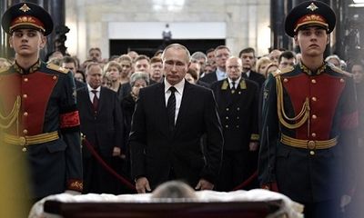 Ông Putin đau buồn tại tang lễ của Đại sứ Nga bị ám sát ở Thổ Nhĩ Kỳ