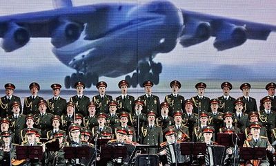 64 nghệ sĩ quân đội Nga thiệt mạng trong vụ máy bay rơi tại Biển Đen