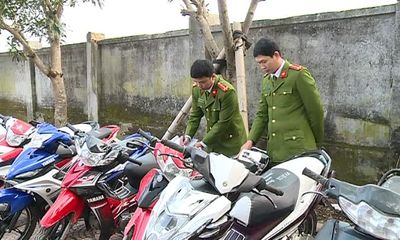 Hà Tĩnh: Khởi tố nhóm đối tượng trộm cắp xe máy