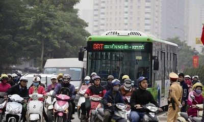 Hà Nội đề xuất lắp dải phân cách cứng trên tuyến buýt nhanh BRT