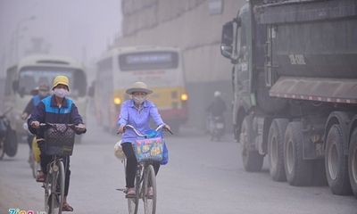 Chỉ số ô nhiễm bụi ở Hà Nội cao gấp 2 lần Sài Gòn