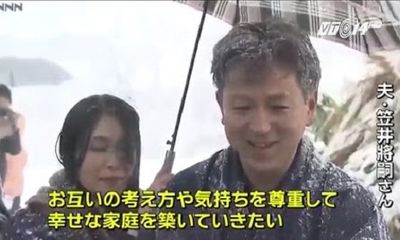 Kỳ lạ phong tục ném chồng xuống tuyết ở Nhật Bản