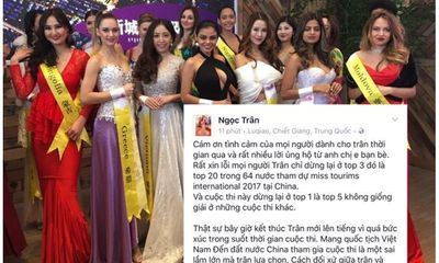 Ngọc Trân lọt Top 20 Miss city Tourims 2016