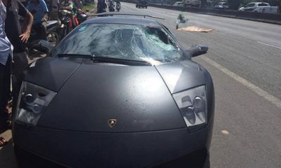 Siêu xe Lamborghini tông chết người dùng biển số giả