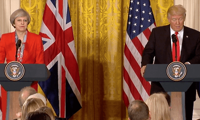 Tổng thống Donald Trump khẳng định quan hệ đồng minh với Anh