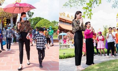 Nhiều sao Việt viếng thăm nhà thờ Tổ của Hoài Linh ngày đầu xuân