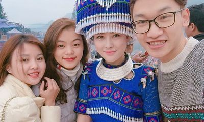 Cô gái H'Mông xinh đẹp trong lễ hội ở Lào Cai gây sốt cộng đồng mạng