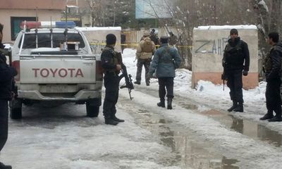 Đánh bom liều chết gần tòa án Afghanistan, ít nhất 60 người thương vong