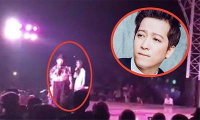 Trường Giang bỏ diễn khi bị ném chai trên sân khấu: Hoài Linh lên tiếng xin lỗi