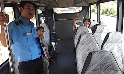 Xe buýt Đà Nẵng miễn phí vẫn vắng khách