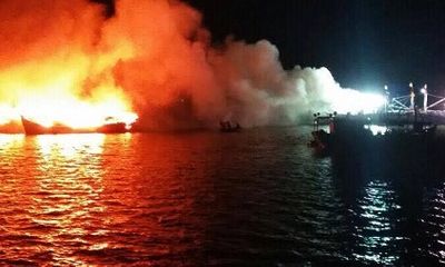 3 tàu cá bốc cháy ngùn ngụt, thiệt hại hơn 30 tỷ đồng