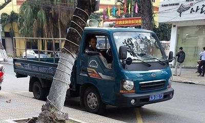 Công an Đà Nẵng phạt xe phường đỗ sai từ phản ánh qua Facebook