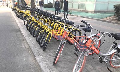 Thuê xe đạp qua smartphone đang gây sốt tại Trung Quốc