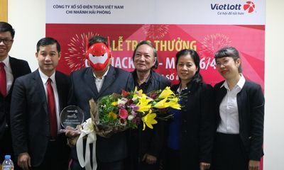 Khách hàng Quảng Ninh nhận giải Jackpot hơn 10 tỷ đồng