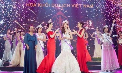 Khánh Ngân The Face đăng quang Hoa khôi Du lịch Việt Nam 2017