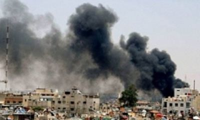 Đánh bom rung chuyển thành cổ Damascus, hơn 100 người thương vong
