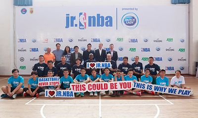 Nhãn hàng Cô Gái Hà Lan đồng hành cùng chương trình Jr.NBA Việt Nam lần thứ 4
