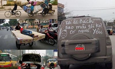 15 bức ảnh giao thông hài hước, 'bá đạo' chỉ có ở Việt Nam