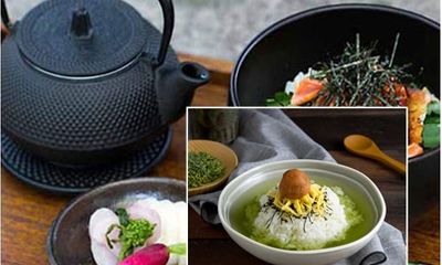 Cơm trà xanh mơ muối – Món ăn tinh tế thanh lọc tinh thần của người Nhật Bản