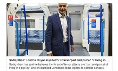 Con Trump bị chỉ trích vì lớn tiếng chê thị trưởng London sau vụ khủng bố