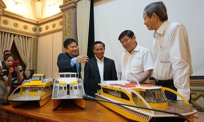 Sài Gòn sẽ ra mắt 2 tuyến buýt sông đầu tiên vào tháng 6