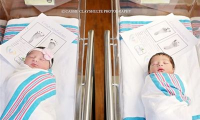 Sự trùng hợp ngẫu nhiên: Hai em bé tên Romeo và Juliet sinh cùng một bệnh viện