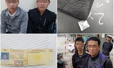 Hà Nội: Hai thanh niên mang theo ma túy đá bị 141 bắt giữ