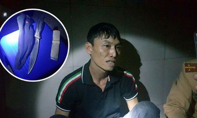 Hà Nội: 141 bắt giữ đối tượng mang dao tự chế để… phòng thân