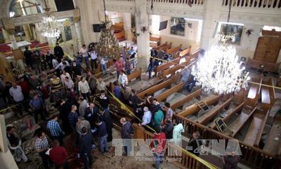 Sau vụ nhà thờ bị đánh bom, Ai Cập ​ban bố tình trạng khẩn cấp