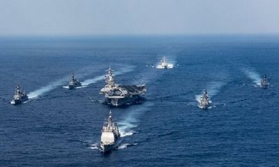Mỹ-Nhật đưa tàu chiến tới tập trận quân sự gần bán đảo Triều Tiên