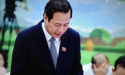 Bộ trưởng Đào Ngọc Dung đăng đàn trả lời chất vấn