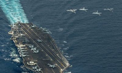 Tàu sân bay Mỹ chuẩn bị tiến sát bán đảo Triều Tiên