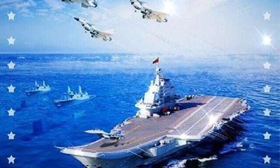 Quân đội Trung Quốc xin lỗi về áp phích tàu sân bay bị lỗi photoshop