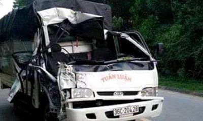 Tai nạn giao thông, một thượng úy công an tử vong