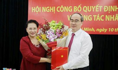 Tiểu sử tân Bí thư Thành ủy TP. Hồ Chí Minh Nguyễn Thiện Nhân